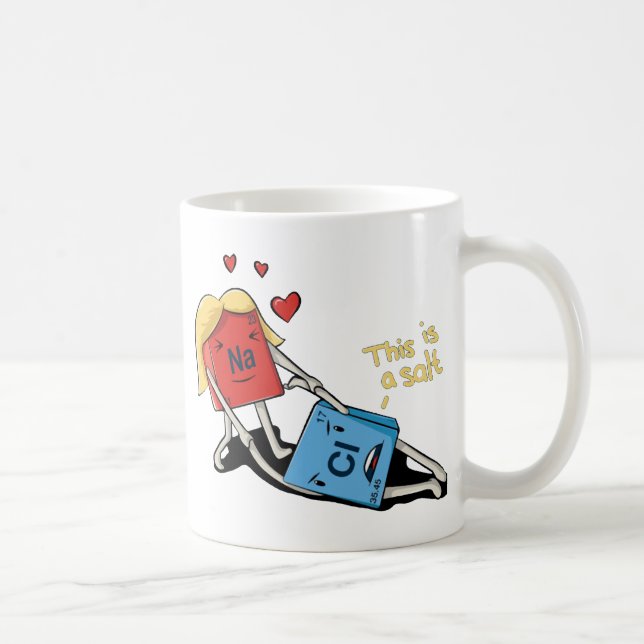 Caneca De Café Cloreto de sódio (Direita)