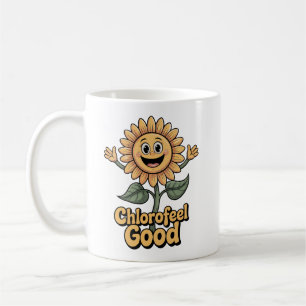 Caneca De Café Clorofo - Professor de Biologia Vegetal Engraçado