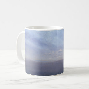 Caneca De Café Cloud Study with Sea and Sky - Albert Bierstadt