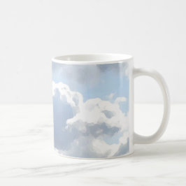 Caneca De Café Clouds in Blue Sky