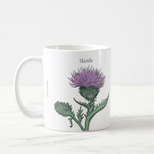 Caneca De Café cluaran/ thistle (tradução gaélica escocesa)