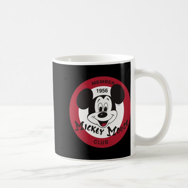 Caneca De Café Club Retro Logo Design  (Direita)