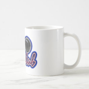 CANECA DE CAFÉ CLUBE 300 - JOGO PERFEITO EM BOLICHES (AZUL)