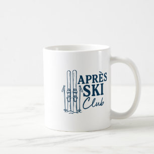 Caneca De Café Clube Apres Ski Esportes de Inverno Esqui