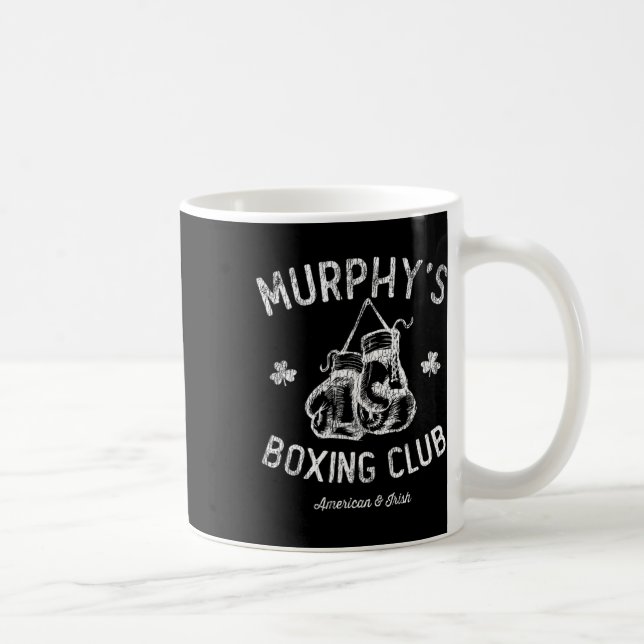 Caneca De Café Clube Boxing de Murphy - American Irish Boxer (Direita)