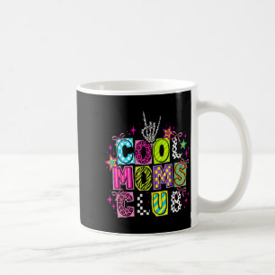 Caneca De Café Clube da Mãe Legal Réptil Retro Disco Mão Diversão
