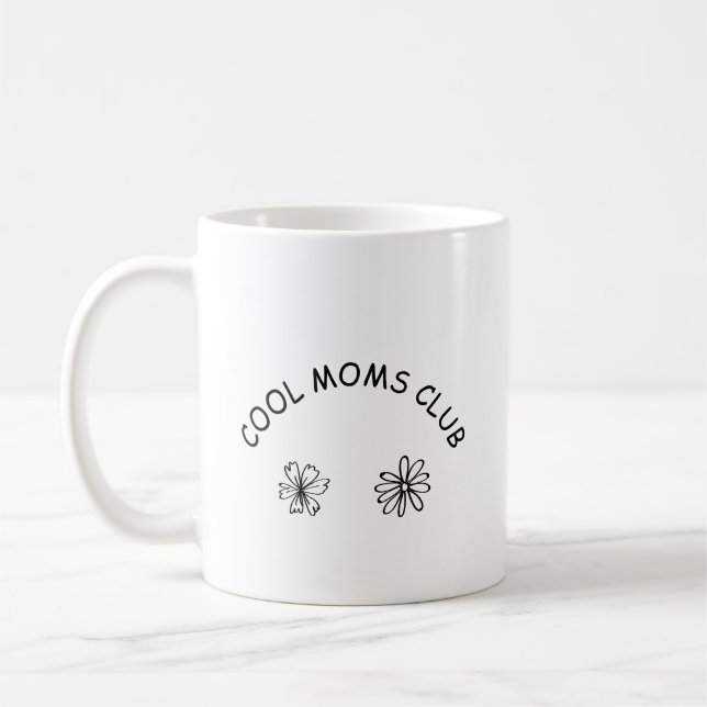 Caneca De Café Clube das mães legais (Esquerda)