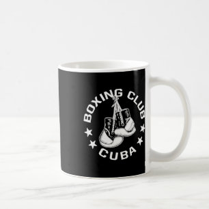 Caneca De Café Clube de Boxing Cuba Luva Gráfico Para Um Lover De