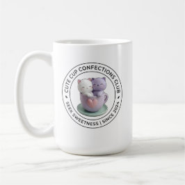 Caneca de Café Clube de Confeções de Xícara Fofa G