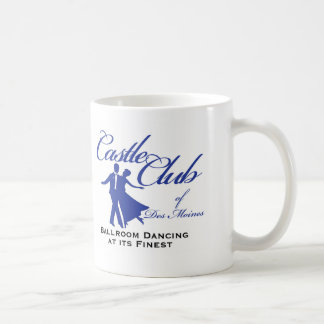 Caneca De Café Clube de dança clássico da caneca/clube do castelo