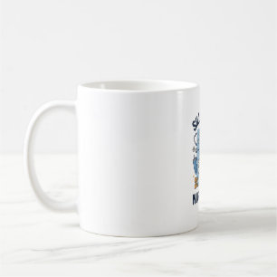 Caneca De Café Clube de Enfermeira Pata Chata Desenho Vetorial de