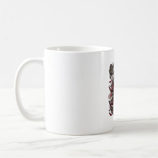 Caneca De Café Clube de Fãs de Terror Halloween Crânio Gritante C