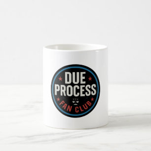 Caneca De Café Clube de Fãs do Devido Processo – Protesto Abolir
