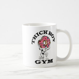 Caneca De Café Clube de Ginástica de Garotos Espessosos - Retrô A