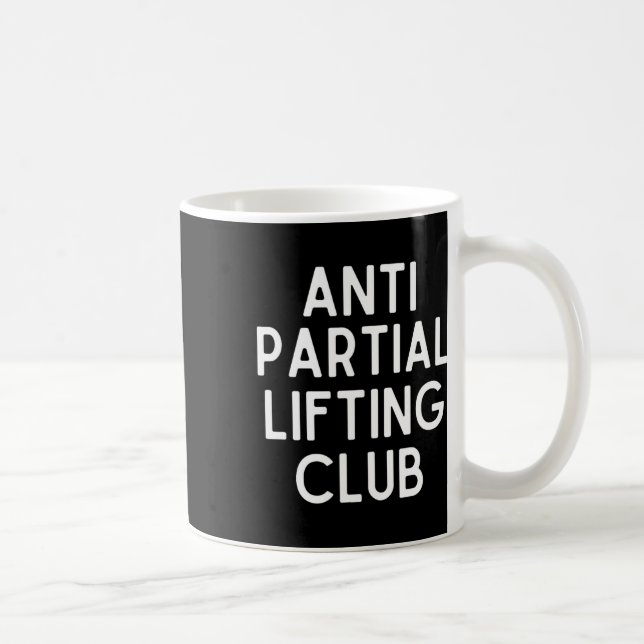 Caneca De Café Clube de Levantamento de Potência Anti-Levantament (Direita)
