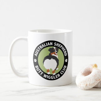 Caneca De Café Clube de Wiggler do Bumbum Shepherd Australiano