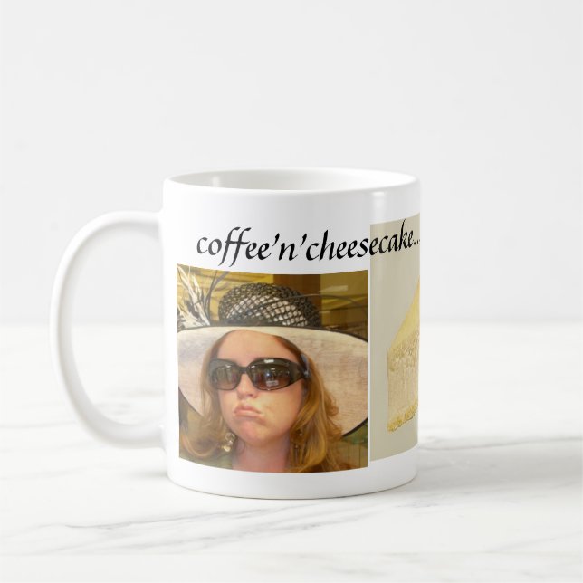 Caneca De Café Clube do bolo de queijo de Leon (Esquerda)