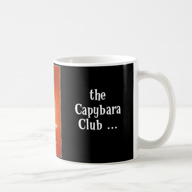 Caneca De Café Clube do Capybara (Direita)