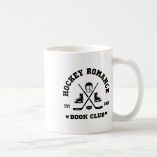 Caneca De Café Clube do Livro de Romance de Hóquei