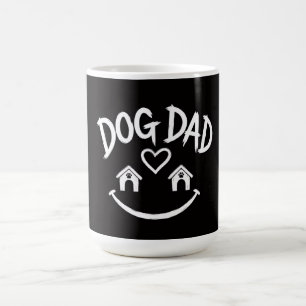 Caneca De Café Clube Dog Dad – Design Fofo para Amantes de Animai