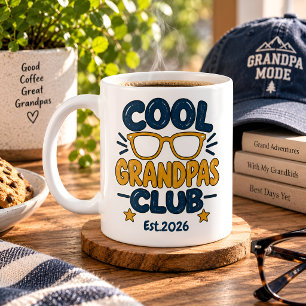 Caneca De Café Clube dos Avôs Incríveis Ano de Fundação