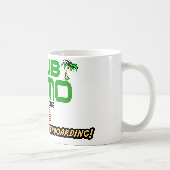 Caneca De Café Clube Gitmo Est. 2002 Waterboarding ao longo de um (Direita)