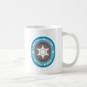 Caneca De Café Clube legal dos agentes da polícia