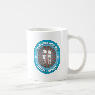 Caneca De Café Clube louco legal dos cientistas
