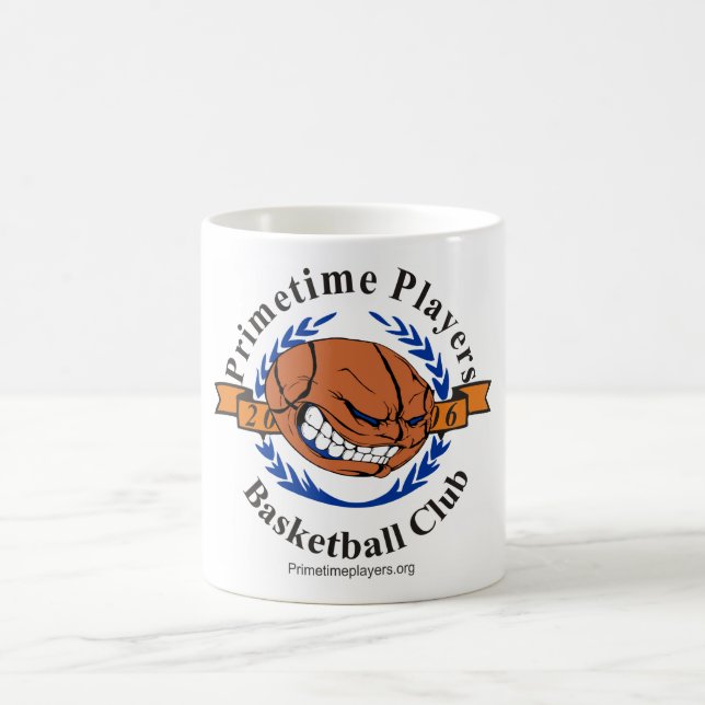 Caneca De Café Clube Primetime do basquetebol dos jogadores (Centro)