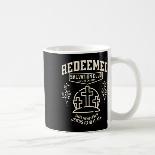 Caneca De Café Clube Social Cristão Clube de Salvação Resgatado L