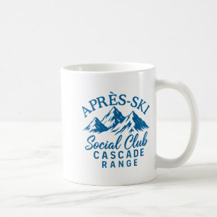 Caneca De Café clube social de après ski cascade range