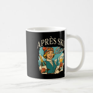 Caneca De Café Clube Social de Ski Apres Viagem de Esqui Amante d