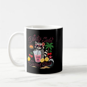 Caneca De Café Clube Social de Soda Suja Férias de Verão do Guaxi