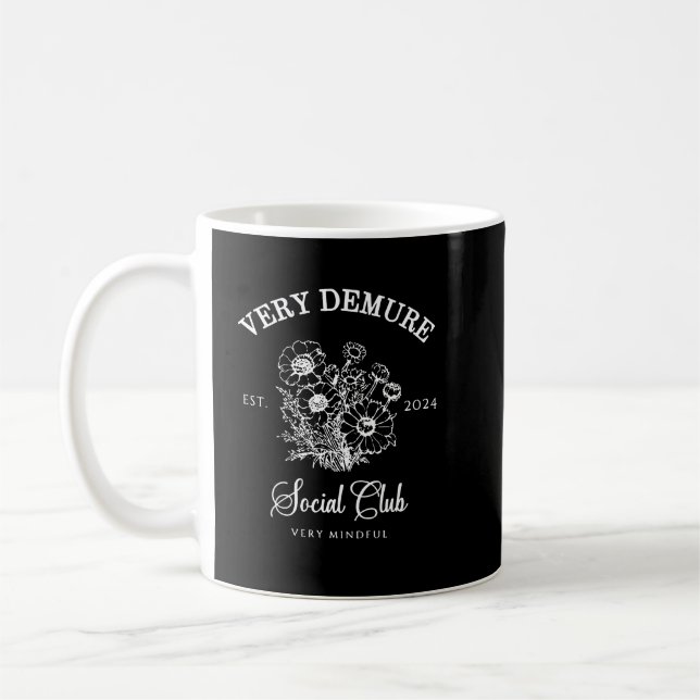 Caneca De Café Clube Social Muito Demorado (Esquerda)
