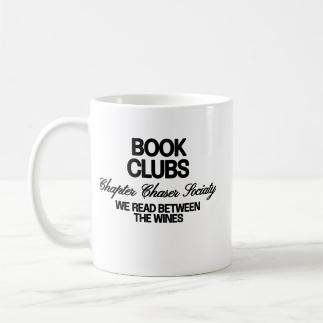 Caneca De Café Clusters de Livro (Esquerda)