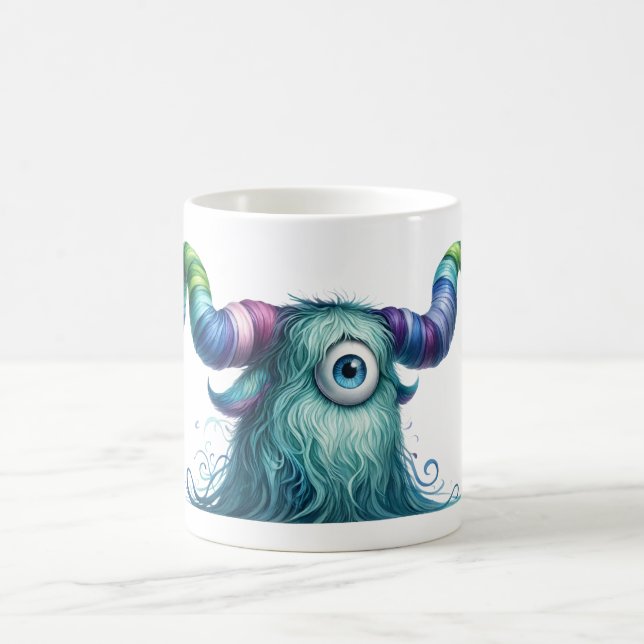 Caneca De Café Clyde - Monstro De Um Olho (Centro)