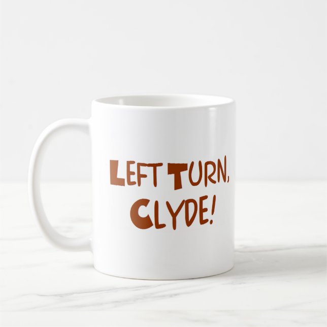 Caneca De Café clyde virada esquerda (Esquerda)