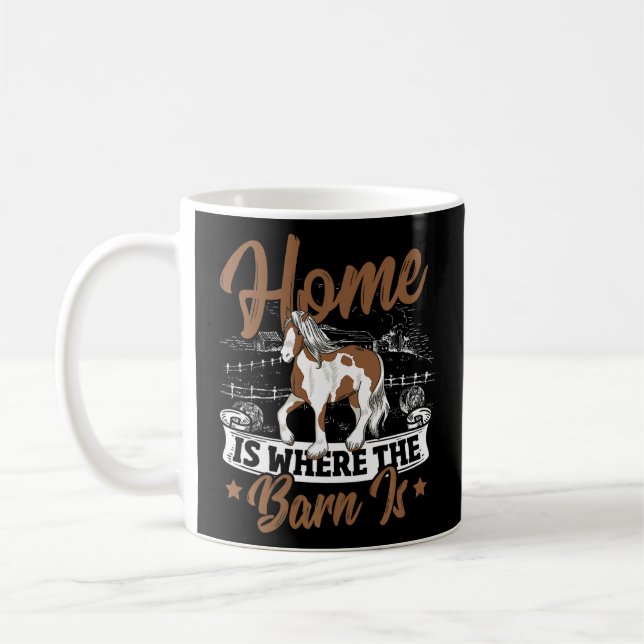 Caneca De Café Clydesdale Para Ventiladores De Pés Gigantes (Esquerda)