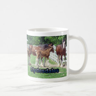 Caneca De Café Clydesdales