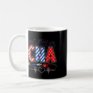 Caneca De Café Cna 4 De Julho Bandeira Americana Patriótica Usa S