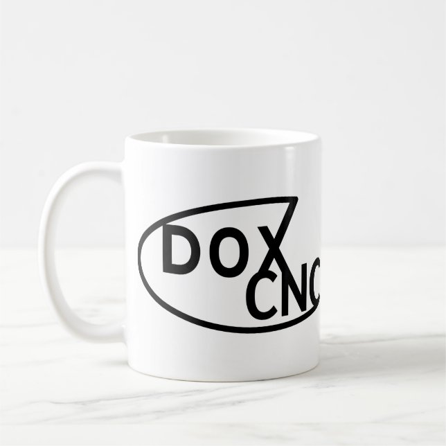 Caneca De Café CNC Dox (Esquerda)