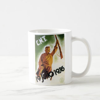 Caneca De Café CNT 19 de julho de 1936