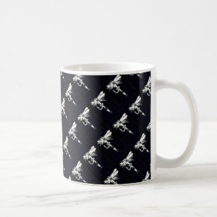 Caneca De Café "Coachman Black", Tilado, Til Fly Trout Mug