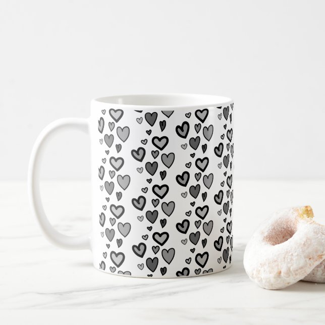 Caneca De Café Coágulo de café personalizável (Com Donut)