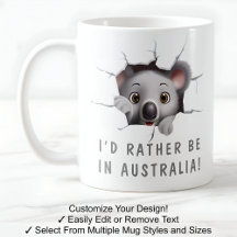 Coala Fofa Em Uma Caneca! Item Divertido Para Aman