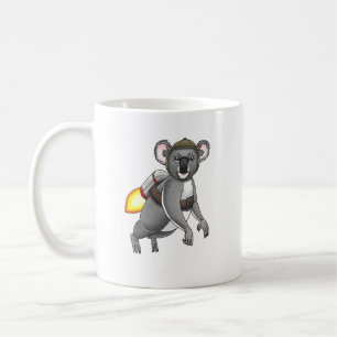 Caneca De Café Coala Foguete