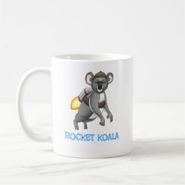 Caneca De Café Coala Foguete