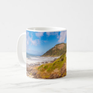 Caneca De Café Coastline   Cook's Chasm, Yachats, Oregon