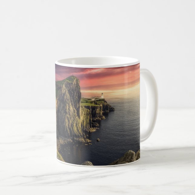 Caneca De Café Coastline | Ilha de Skye, Escócia (Frente Esquerda)