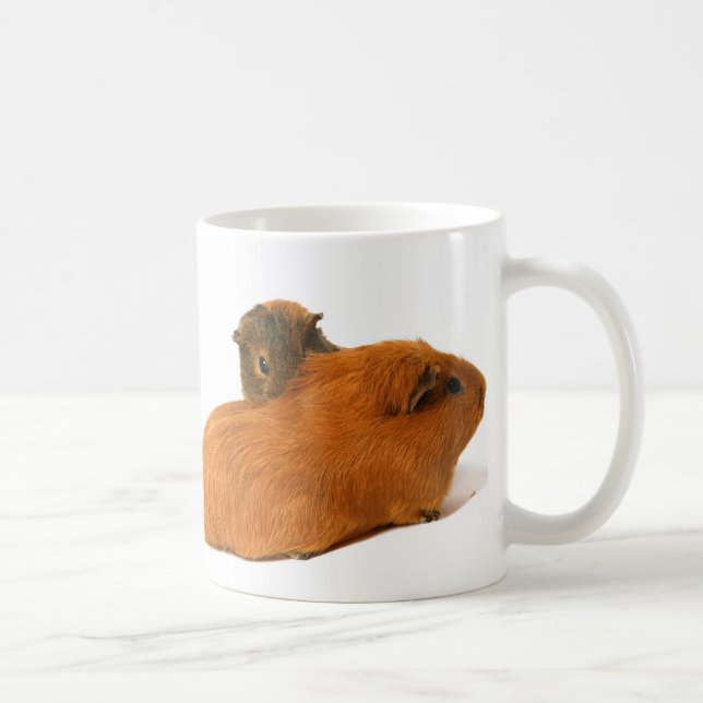 Caneca De Café cobaia dois bonita (Direita)